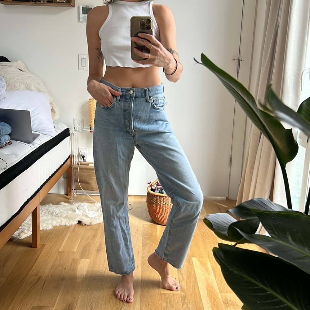 Agolde high wasted Bf jeans